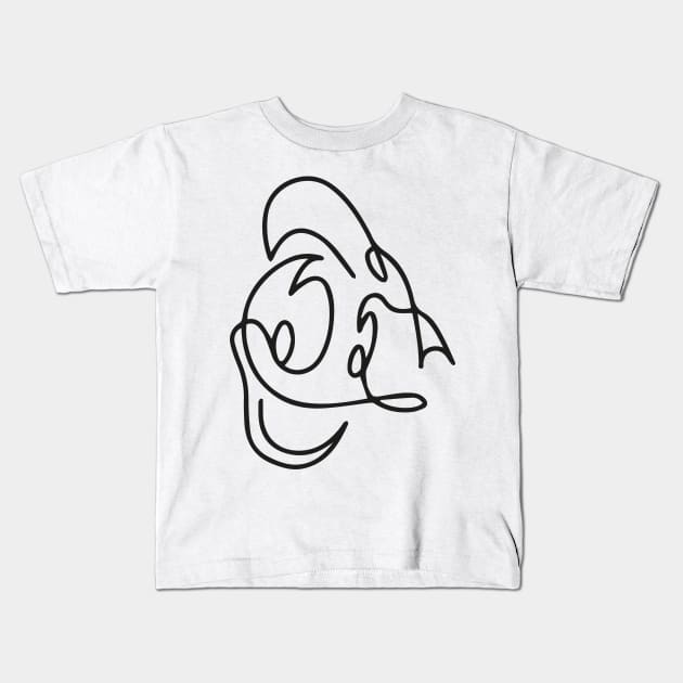 Donald Duck Kids T-Shirt by MokeyDesign